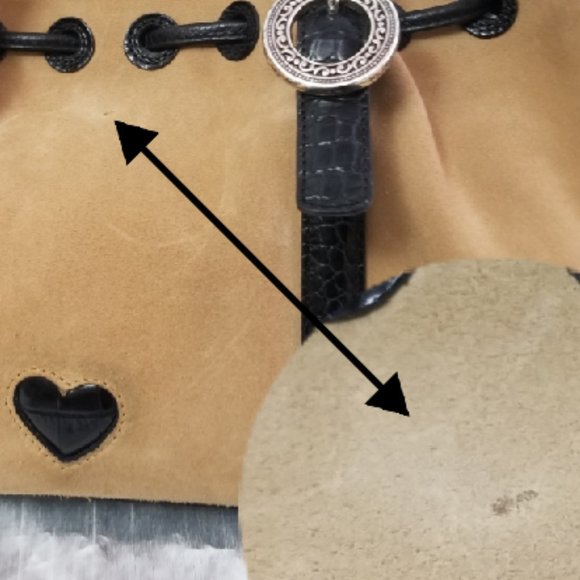 Suede Brighton Handbag, Cinclaire Brighton Bag - Picture 11 of 15